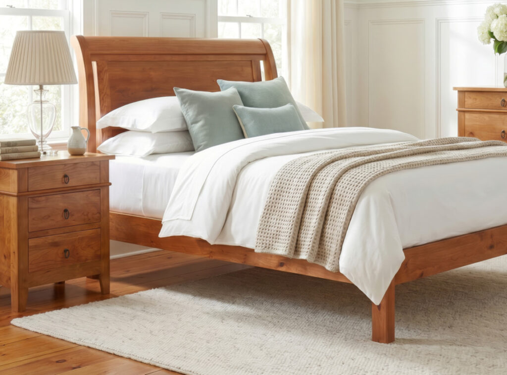 Trumbull Bed Low Footboard