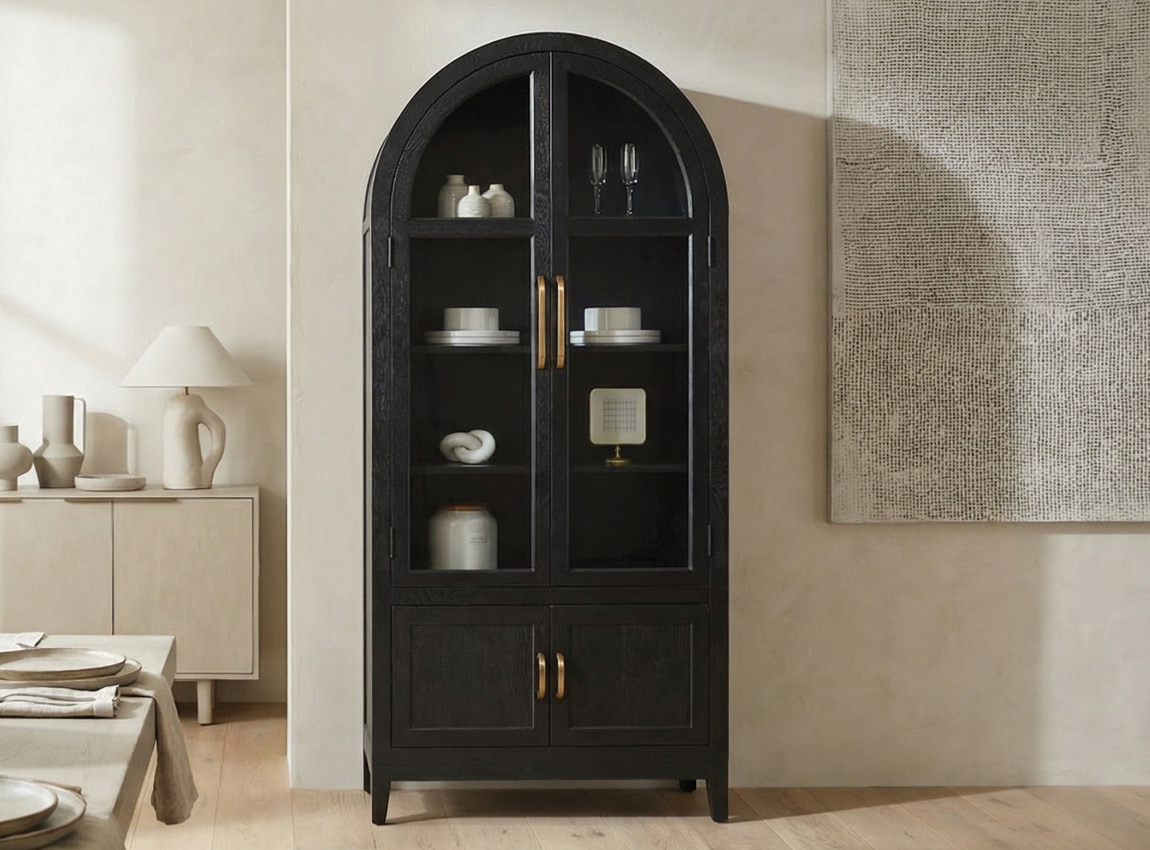 Dunmore Display Cabinet with Doors - Image 3