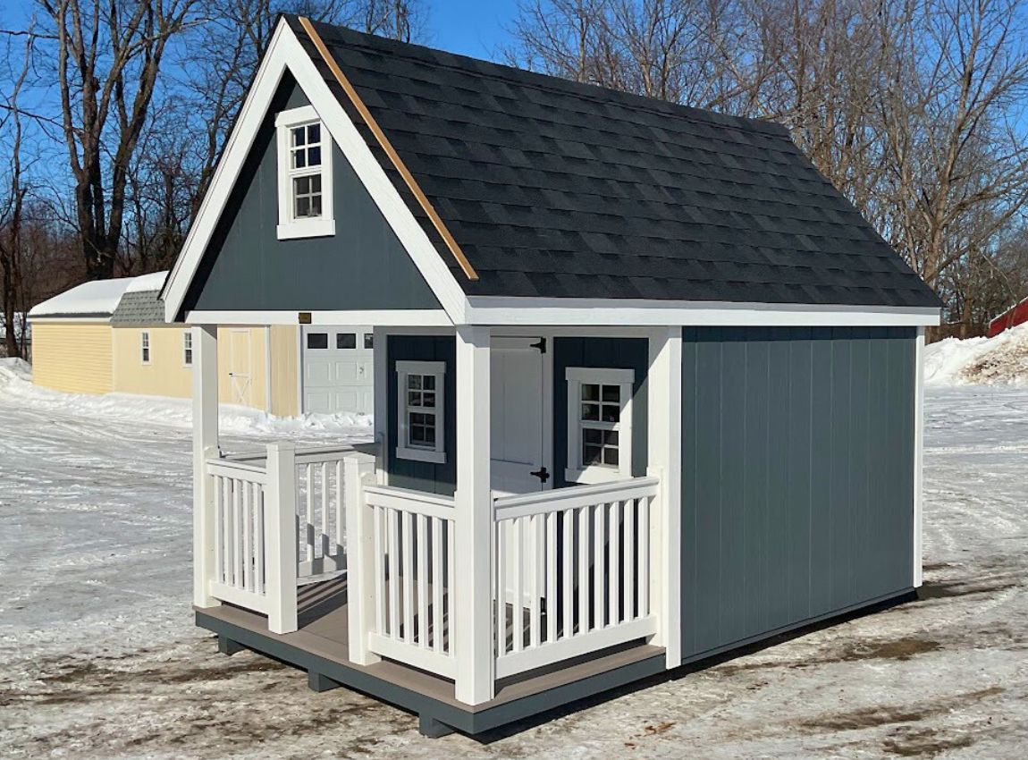 08' x 12' T1-11 Playhouse #1003A Sale CT, MA & RI | Buy 08' x 12