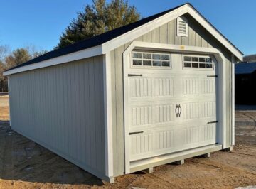 12' x 24' T1-11 Garden Special Cape Garage #8729 Sale CT, MA & RI
