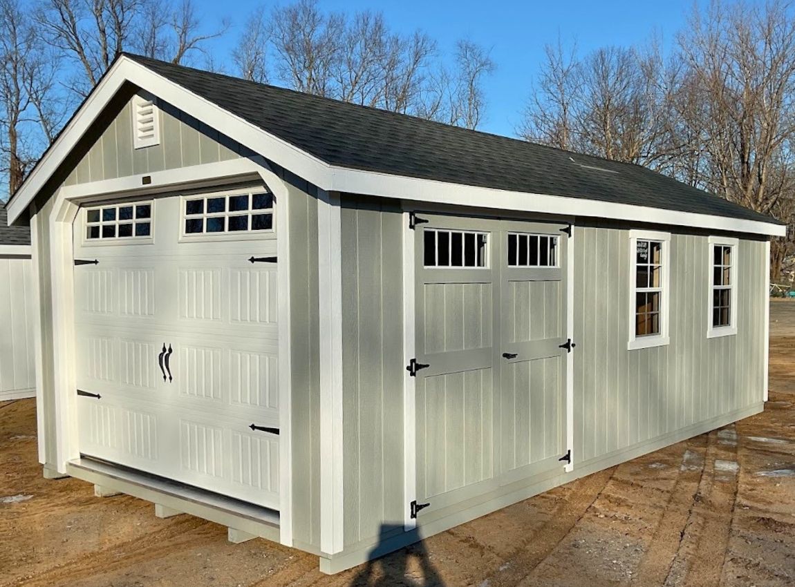 12' x 24' T1-11 Garden Special Cape Garage #8729 Sale CT, MA & RI
