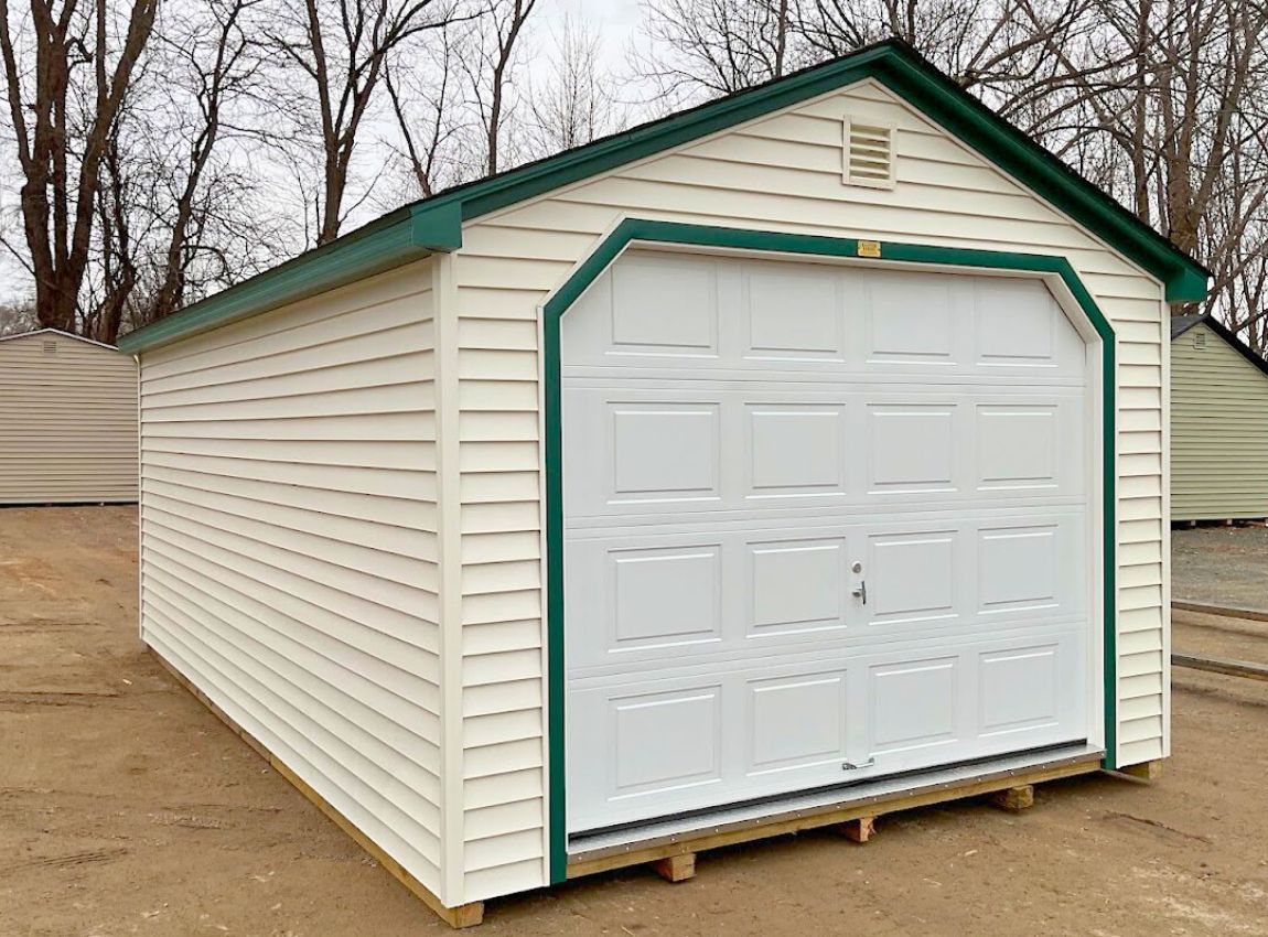 12' x 20' Vinyl Cottage Garage #8244 Sale CT, MA & RI | Buy 12' x