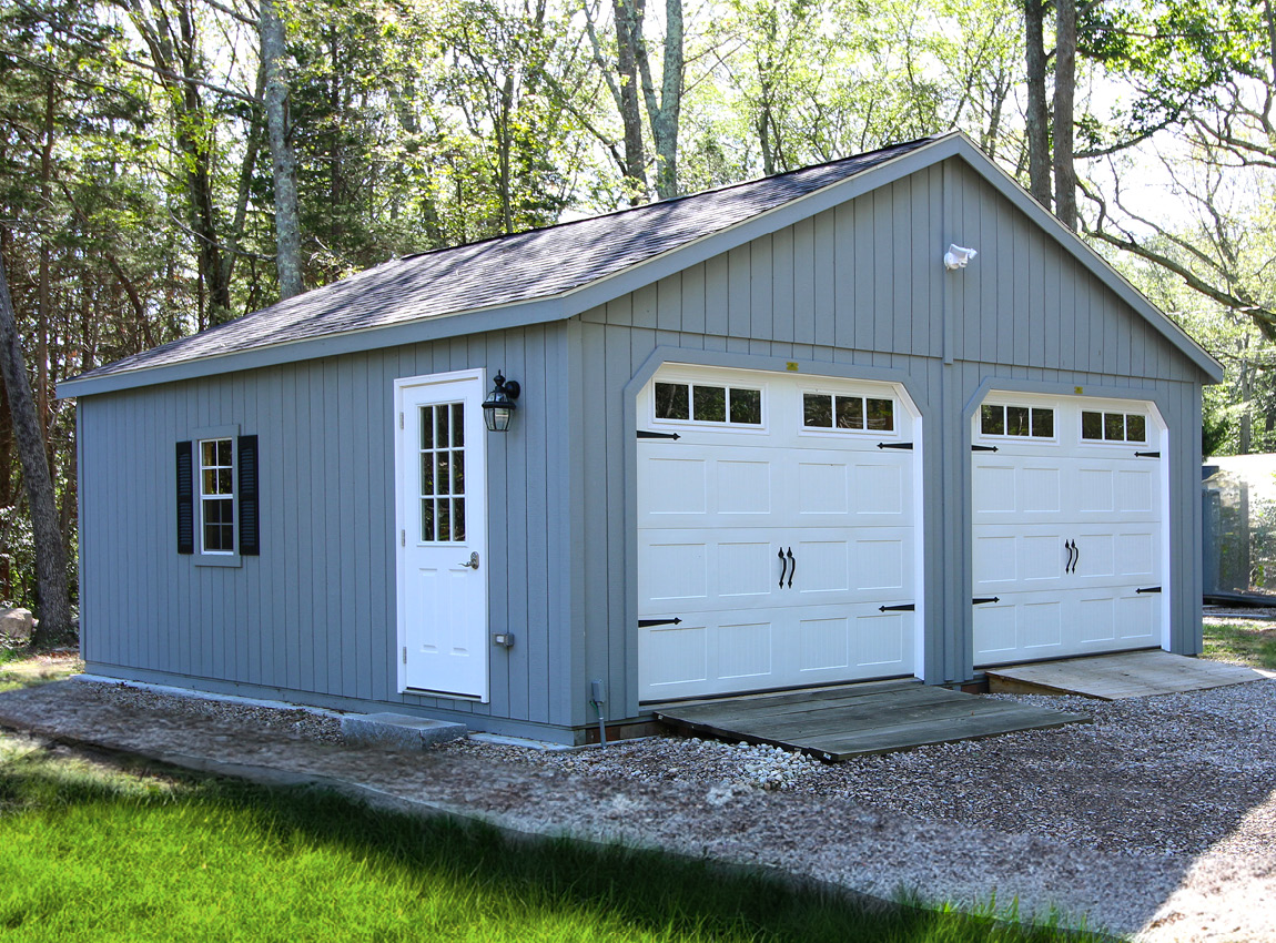 New England Cape Two-Car Garage (T1-11) Sale CT, MA & RI | Buy New