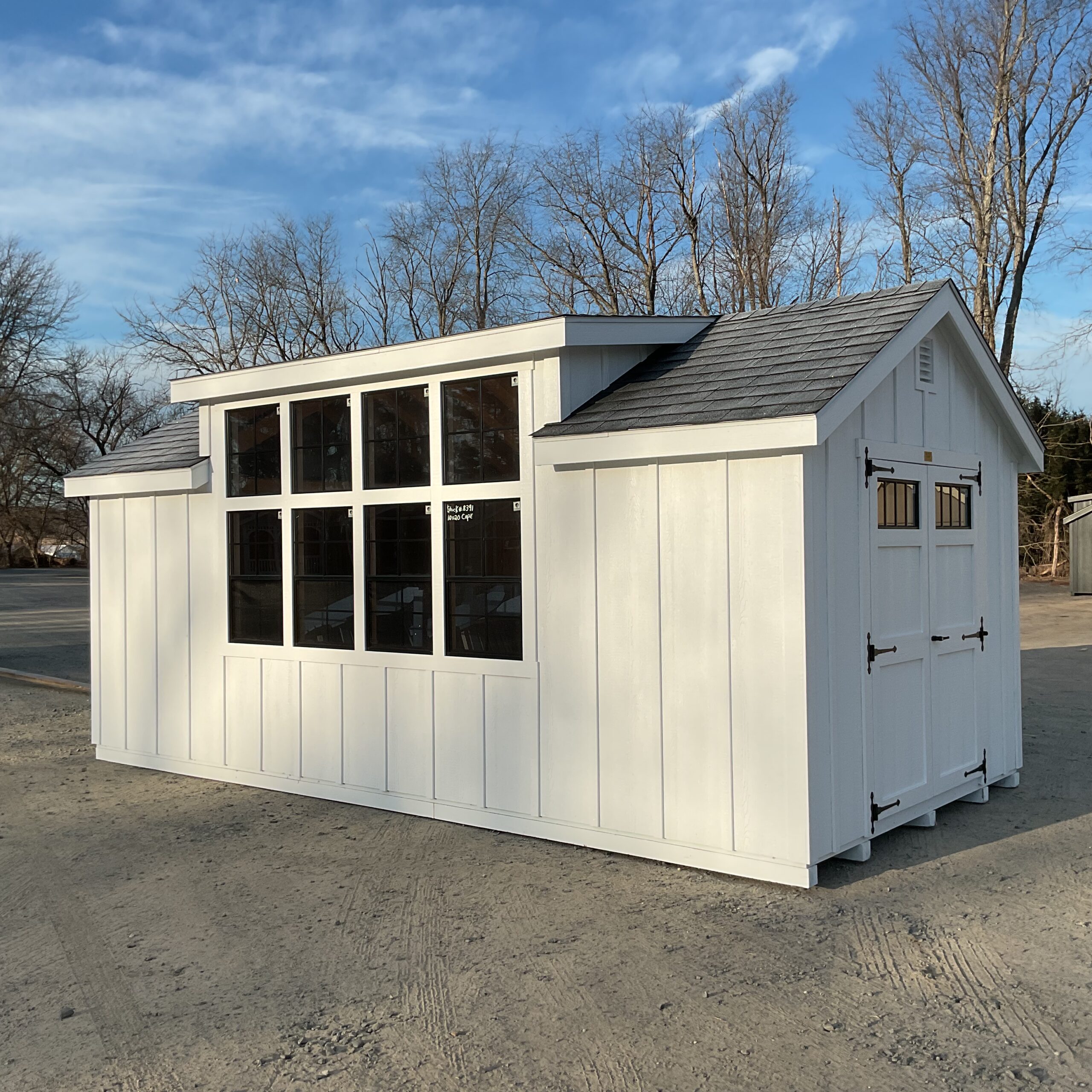 10' x 20' Painted Board & Batten New England Cape #8391 Sale CT, MA ...