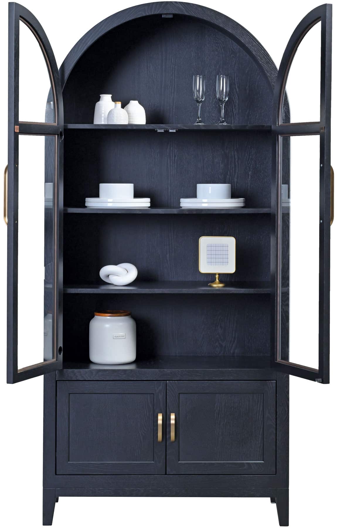 Dunmore Display Cabinet with Doors - Image 2