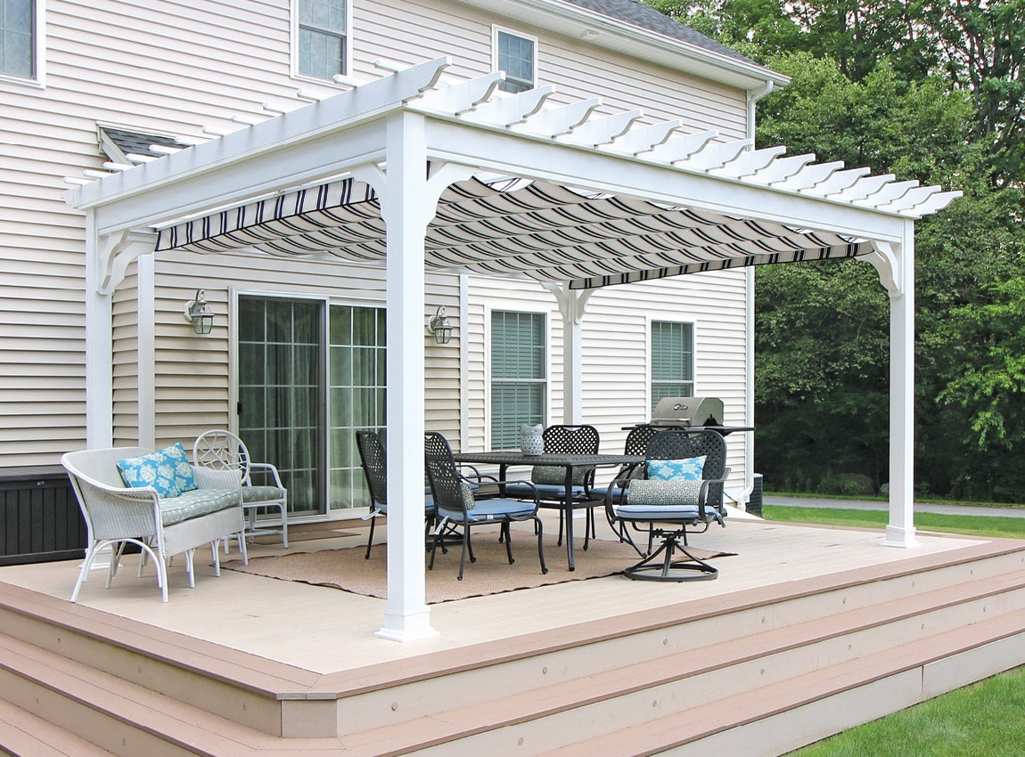 Traditional Pergola (Vinyl) - Image 2