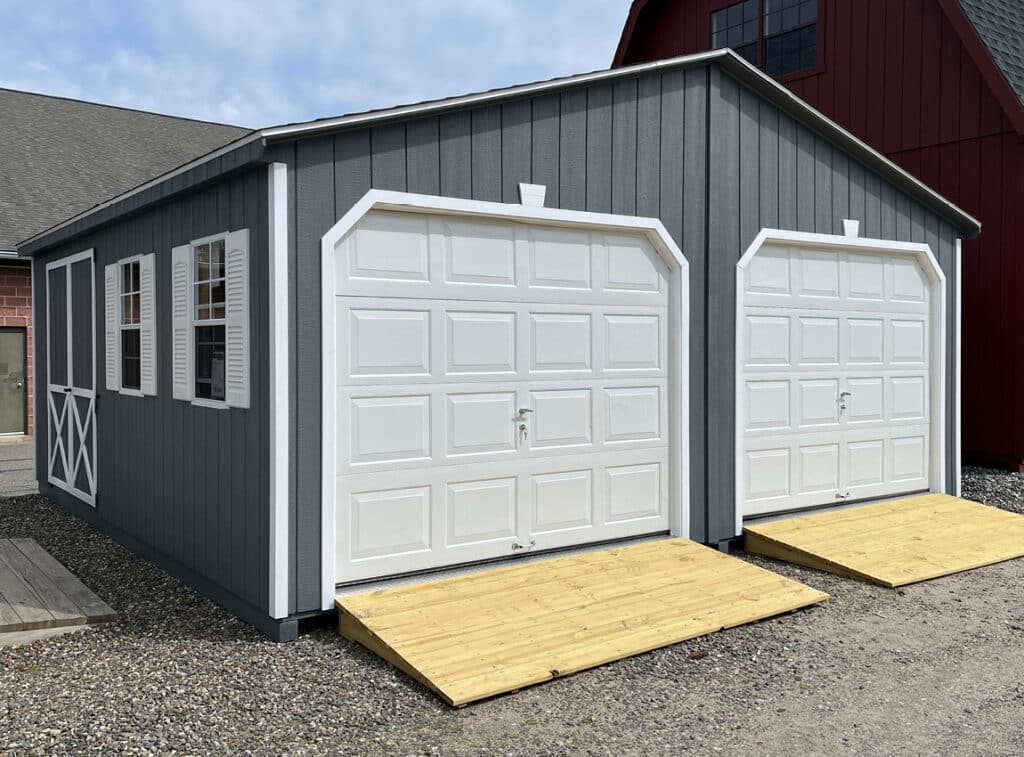 20' x 20' T1-11 Cottage Garage #7386TL Sale CT, MA & RI | Buy 20