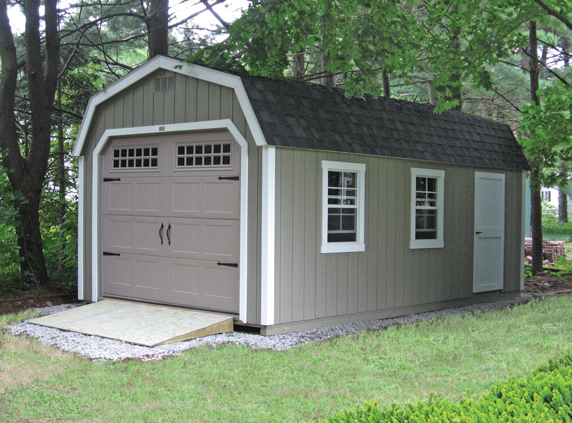 New England Dutch One-Car Garage (T1-11) Sale CT, MA & RI | Buy