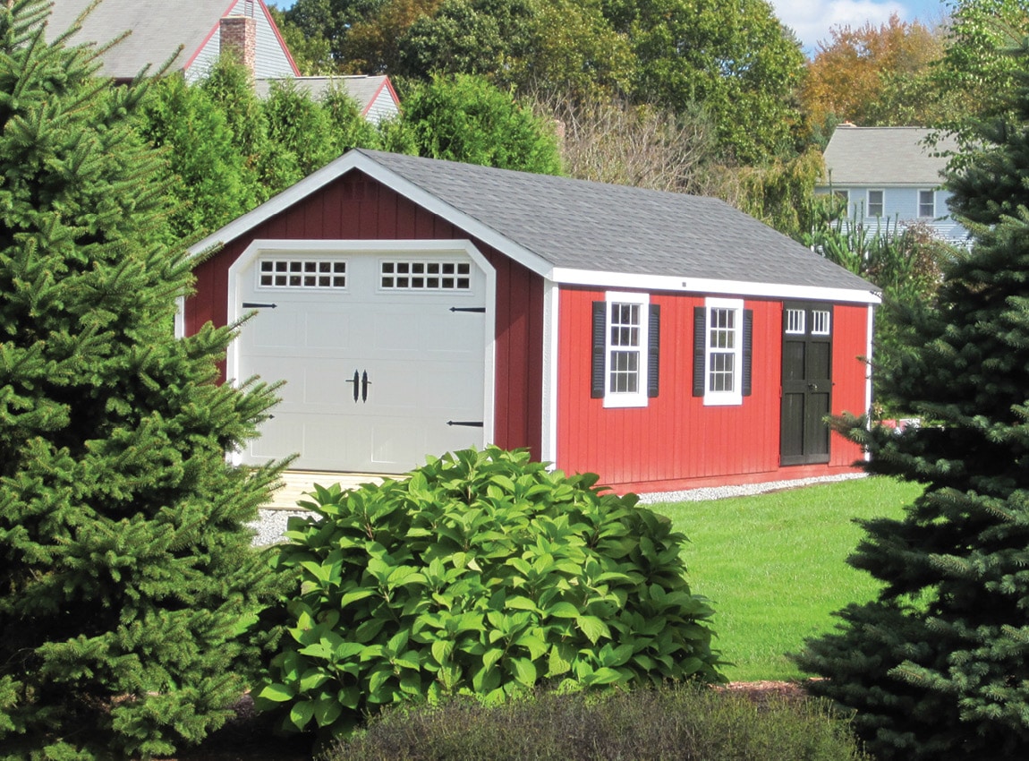 New England Cape One-Car Garage (T1-11) Sale CT, MA & RI | Buy New