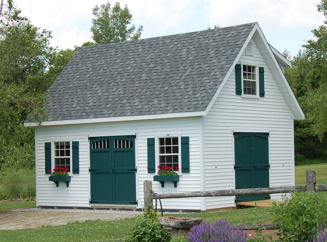 Elite Cape Shed - with Second Floor (Vinyl) - Image 2
