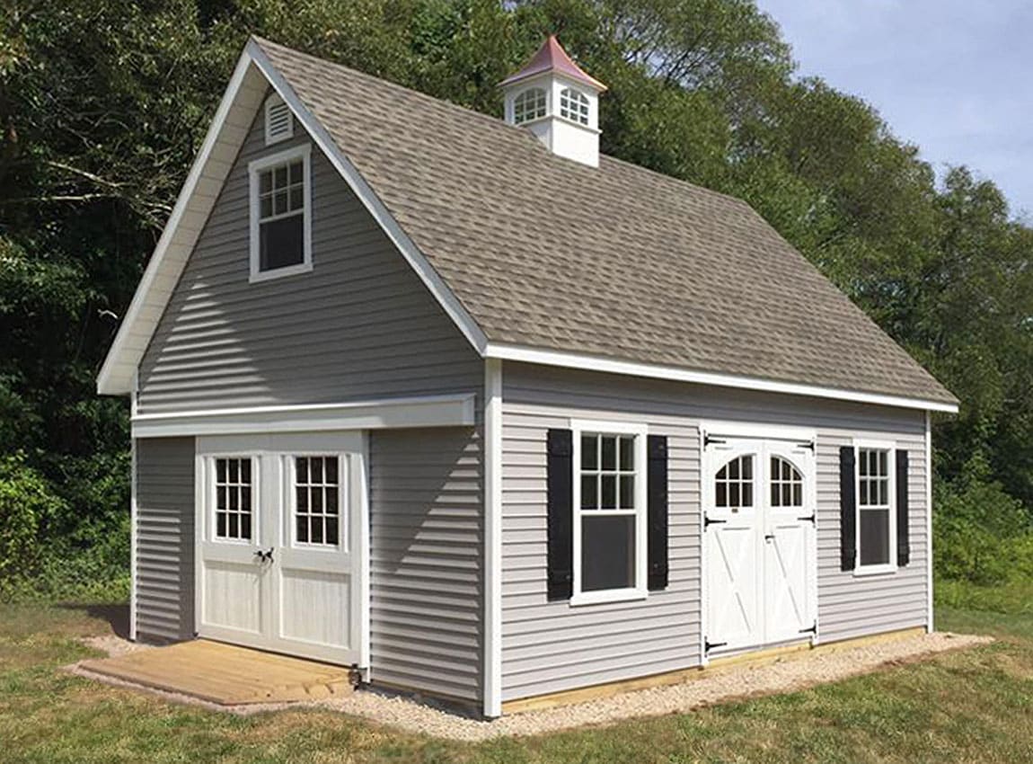 Elite Cape Shed - with Second Floor (Vinyl) - Image 5