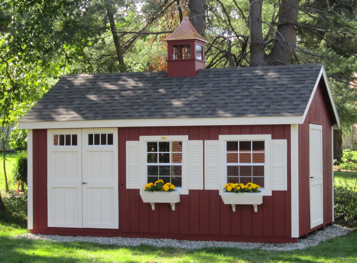 New England Cape Shed (T1-11) Sale CT, MA & RI | Buy New England