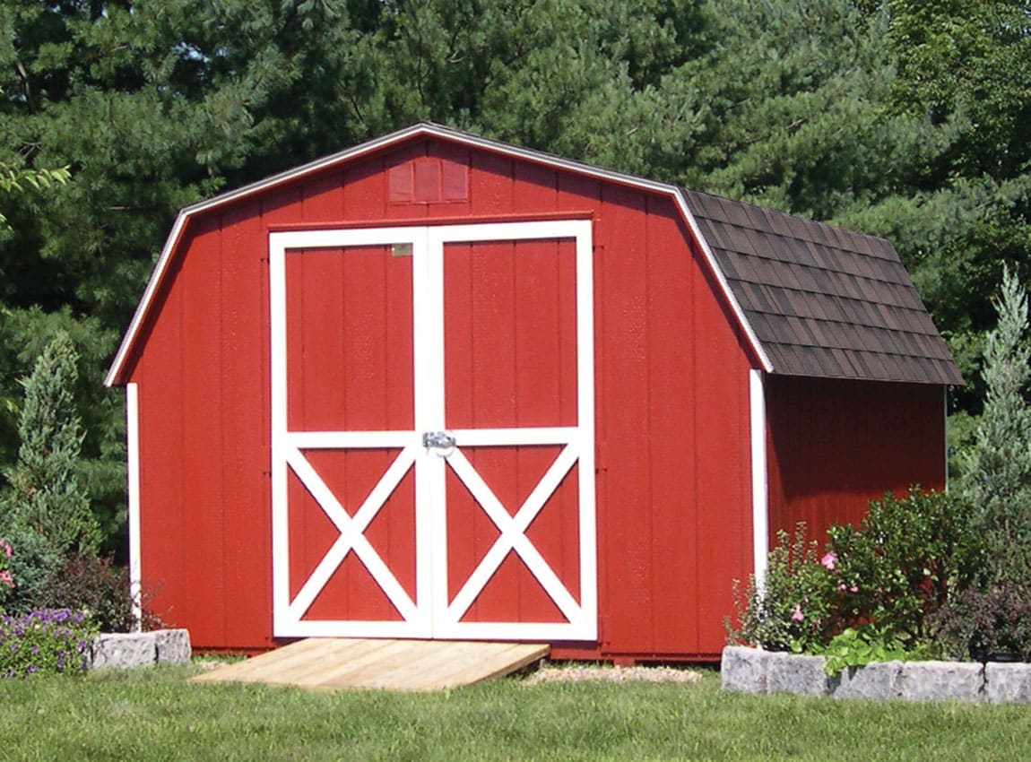 Signature Series Mini Barn Sheds (T1-11) for Sale CT, MA & RI