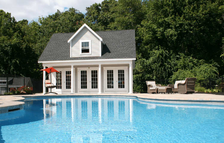 20 x 24 Elite Poolhouse Glastonbury, CT by Kloter Farms