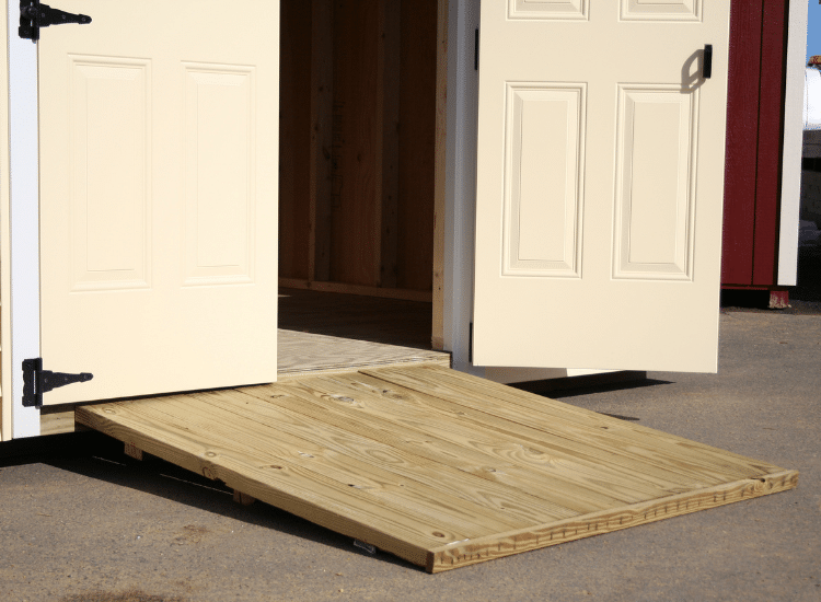 How To Build a Ramp For Your New Shed (That Will Last - Step By Step)