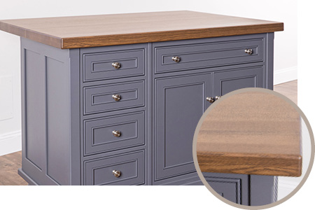 Butcher Block Island Top