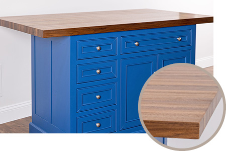 2" Butcher Block Island Top