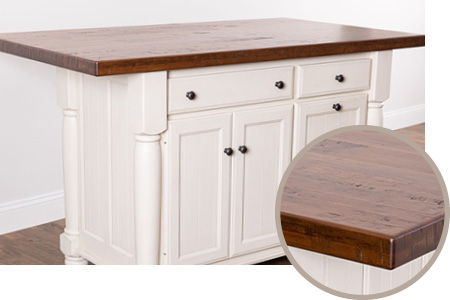 2" Thick Appearance Island Top
