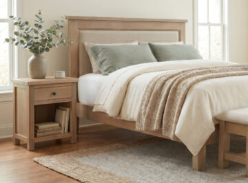 Cheyenne Fabric Panel Bed