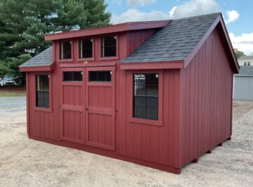 12' x 16' T1-11 New England Colonial #9306