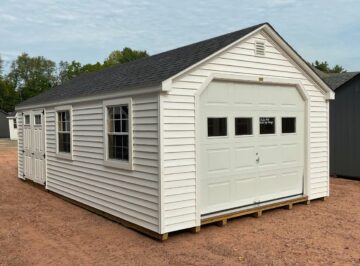 14' x 24' Vinyl Cape Garage #9322