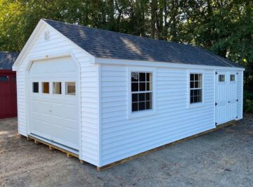 14' x 24' Vinyl Cape Garage #9323